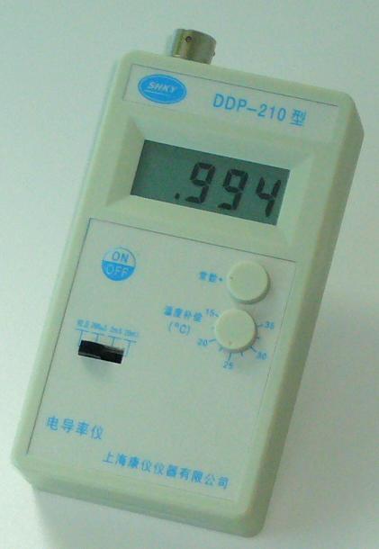 上海康儀便攜式電導(dǎo)率儀DDP-210