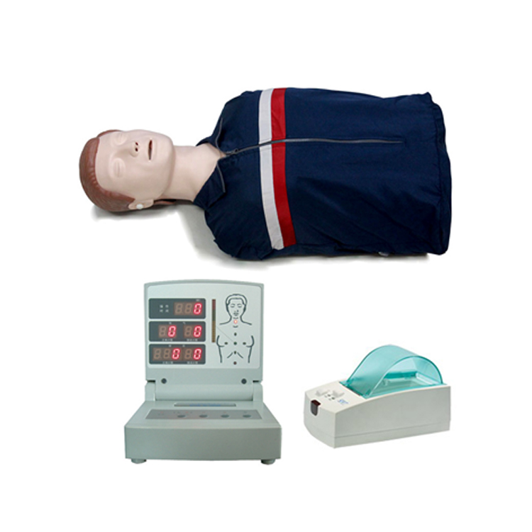  高級電腦半身心肺復蘇模擬人（語音、計數(shù)、考核打印） BIX-CPR260