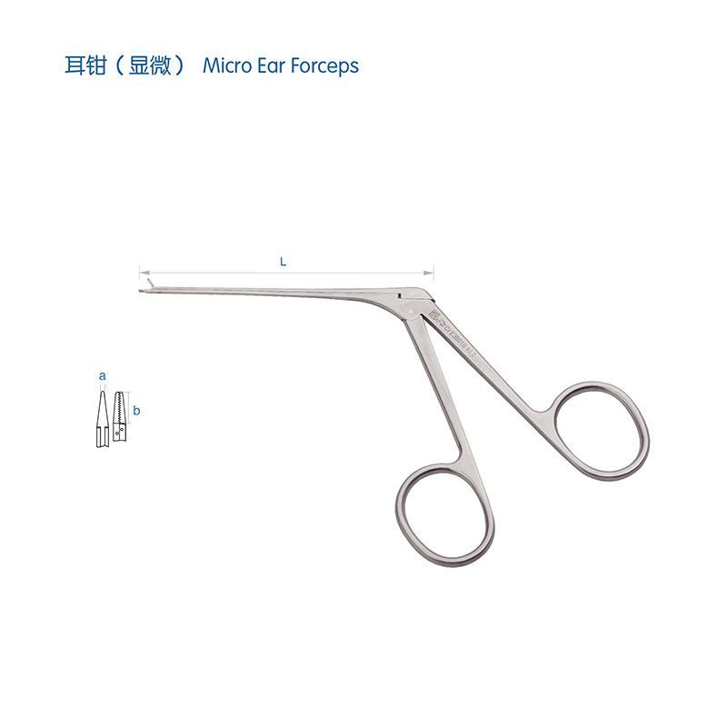 金鐘耳鉗（顯微） E3B020